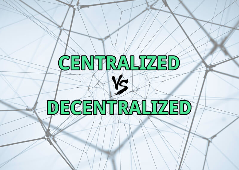 centralized vs decentralized cryptocurrency