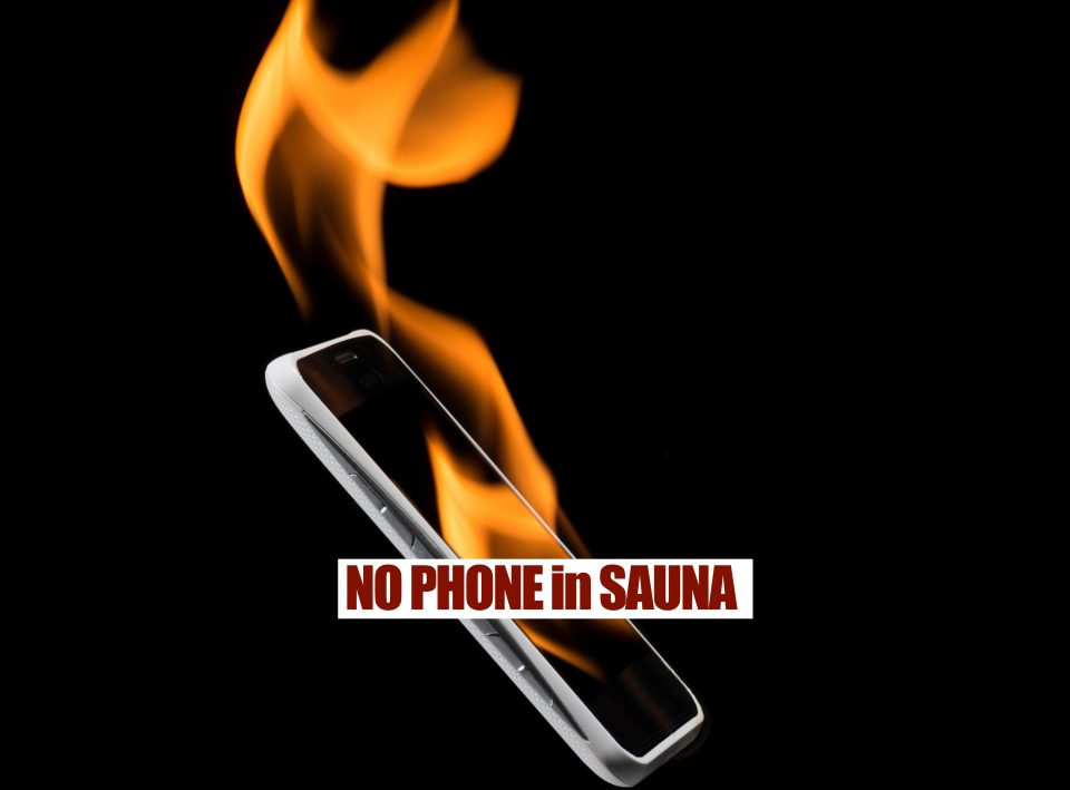 4 Reasons Not To Use iPhone or Android Devices in Infrared Saunas