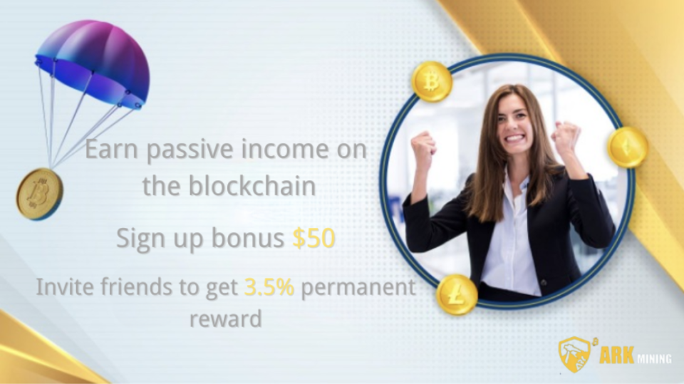 ARKMining cloud mining provides you with simple and reliable passive income opportunities