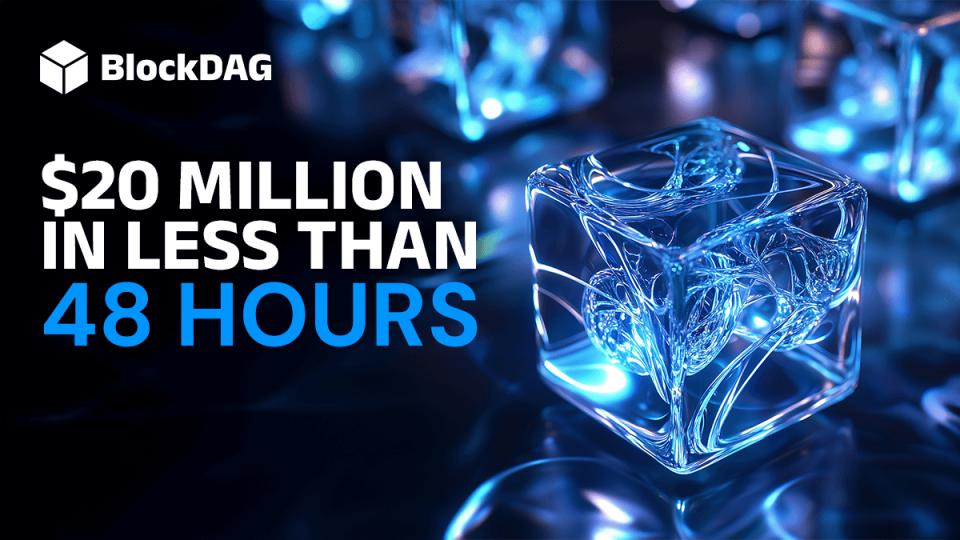 BlockDAG Presale Soars $20M in 48 Hours Amid Ethereum Price Rise and Tron’s Advancements