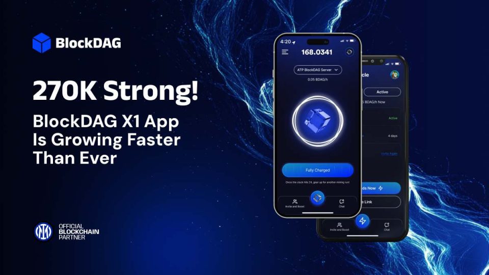 Solana Targets $420, Avalanche Rallies & BlockDAG Smashes Another Milestone as its X1 Miner App Gains Over 270K Users!