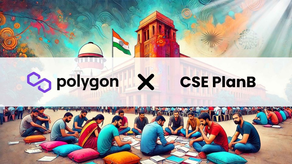 Plan B Sets $300,000 Funding Goal to Support 500+ UPSC Aspirants With The Help of Polygon Blockchain