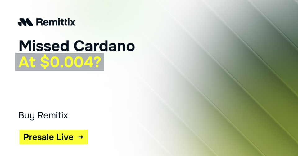Which Is A Better Blockchain? Cardano Or Ethereum And Why? Remittix Predicted To 5x Before The End Of January