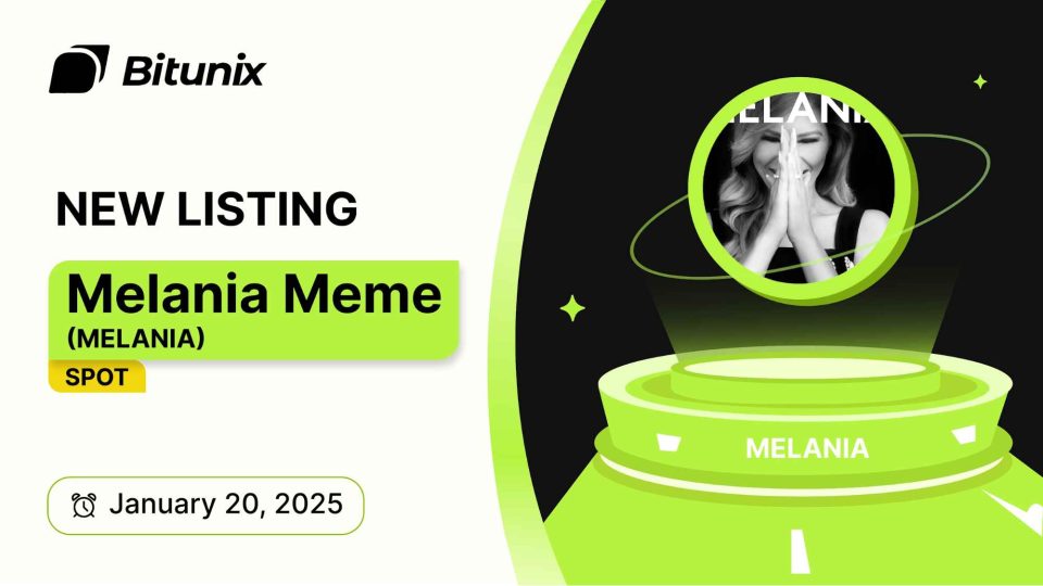 Melania Meme Coin Listed on Bitunix Following Launch by First Lady