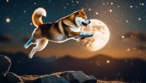 Dogecoin (DOGE) over the moon