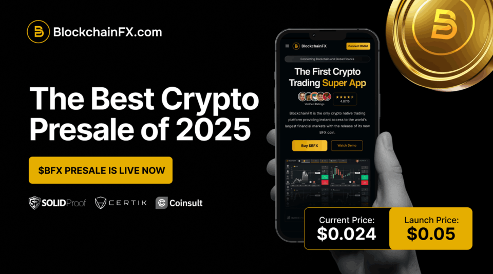2025’s Biggest Crypto What-If: BlockchainFX Presale Is Writing the Story Cardano Already Closed as the Best Crypto Presale 2025