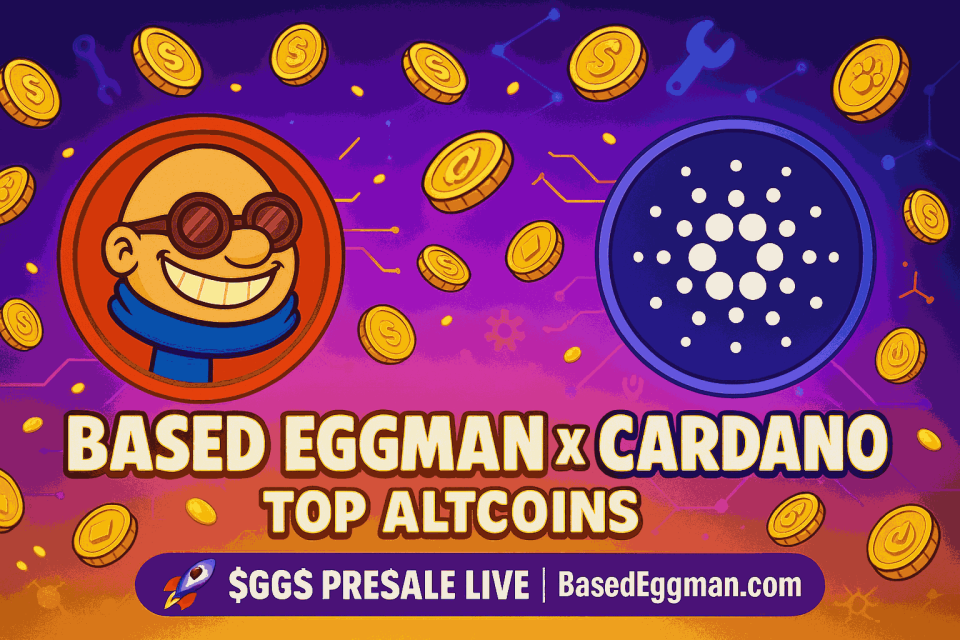 On-chain Gaming Crypto-Based Eggman $GGs Attracts Cardano ADA Traders To Best Crypto Presale