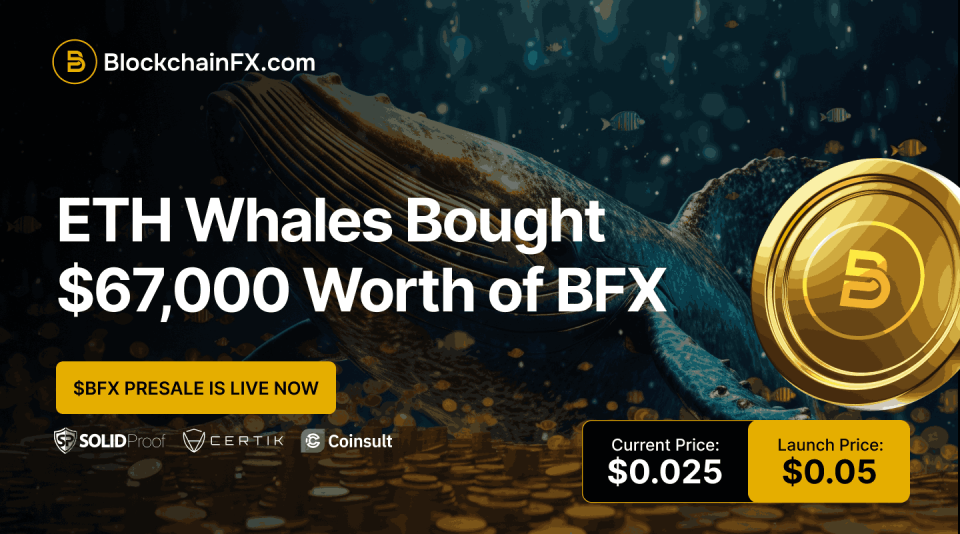 3 Best Cryptos To Buy 2025: BlockchainFX Presale Smashes $8.18M Ahead of Token Launch