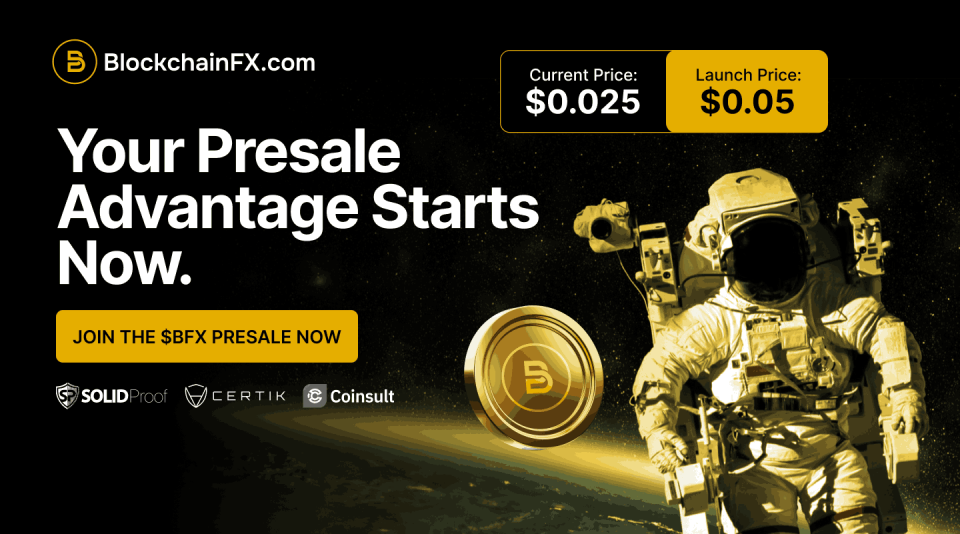 Early Ethereum Investors Saw Life-Changing ROIs - BlockchainFX Could Be the Best Crypto Presale to Repeat That Story