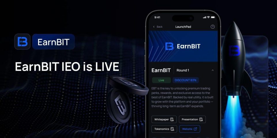 EarnBIT Launches Initial Exchange Offering for EBT Token to Power Integrated Streaming and Trading