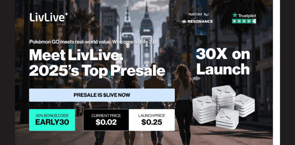From Cardano’s Missed Millions to LivLive’s Breakout Presale: The Best Crypto Presale Crypto Whales Are Watching Now