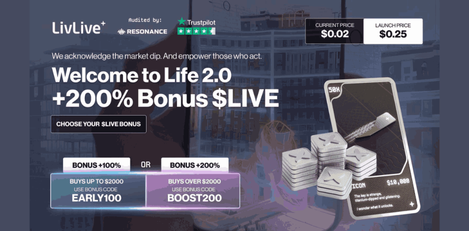 LivLive Presale Named Whales’ Favorite Q4 Play – Is It the Best Crypto to Buy Now as Solana Cools?