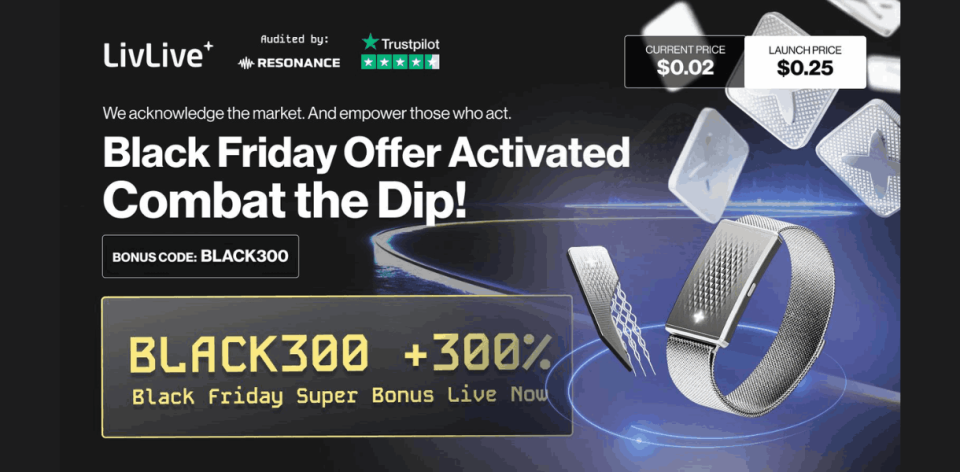 LivLive ($LIVE) Surges to the Front of the Top Crypto Coins Right Now While HYPE and ADA Push Higher