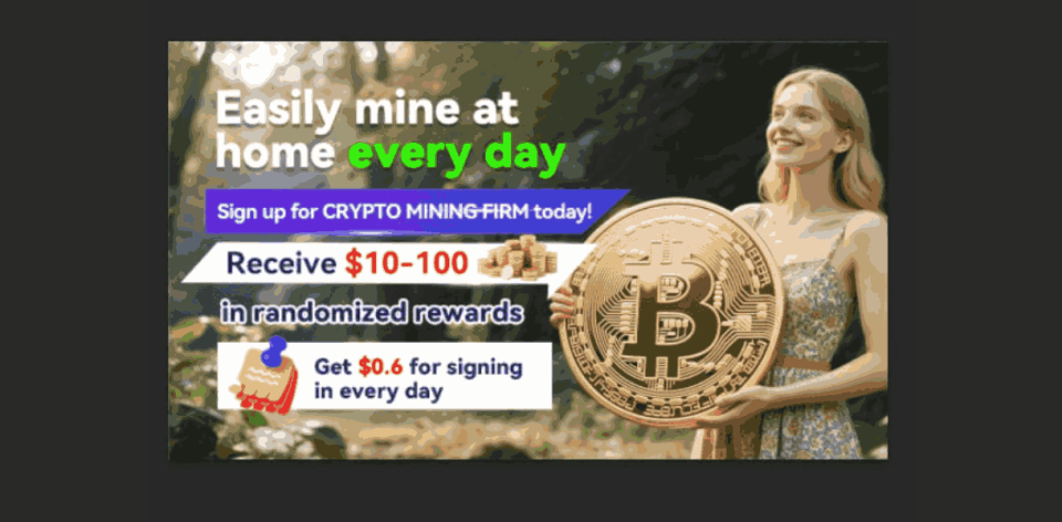 Mine BTC, XRP, DOGE, and more with just a mobile phone: cryptominingfirm users can earn a stable $150 per day.