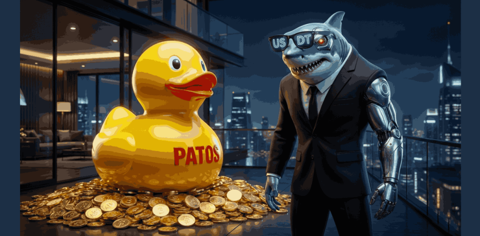 Crypto Shark Trades in $USDT for 4.7M Patos Meme Coin
