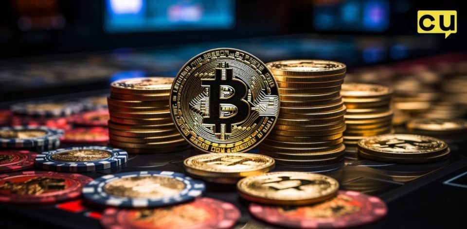 Feature image to show crypto gambling market