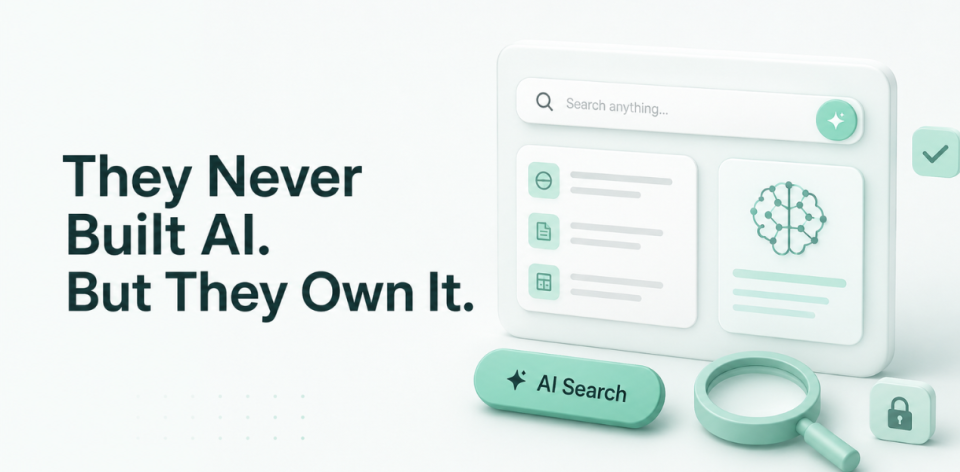 They Never Built AI. They Just Happened to Own It.