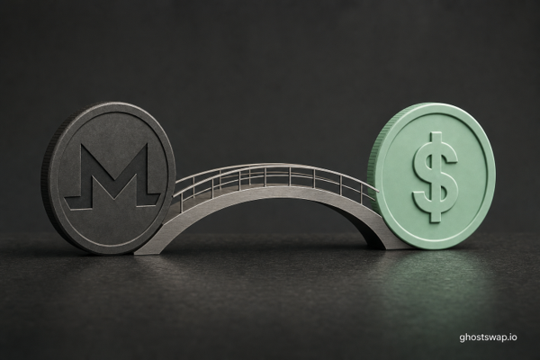 Converting Monero to Stablecoins Without an Account